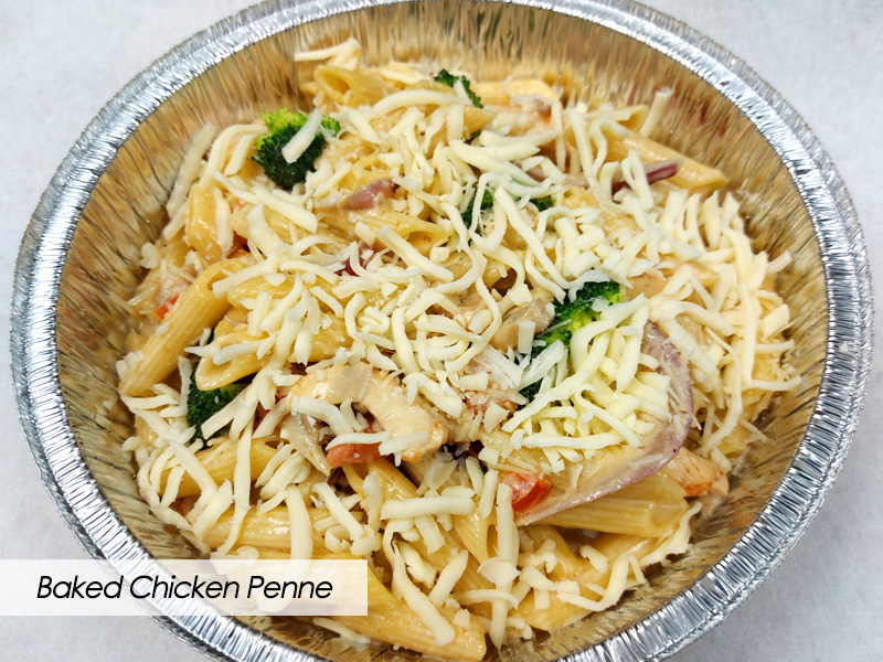 Frozen Take-Home Meals - Baked Chicken Penne - The Hideout - Red Deer, Alberta