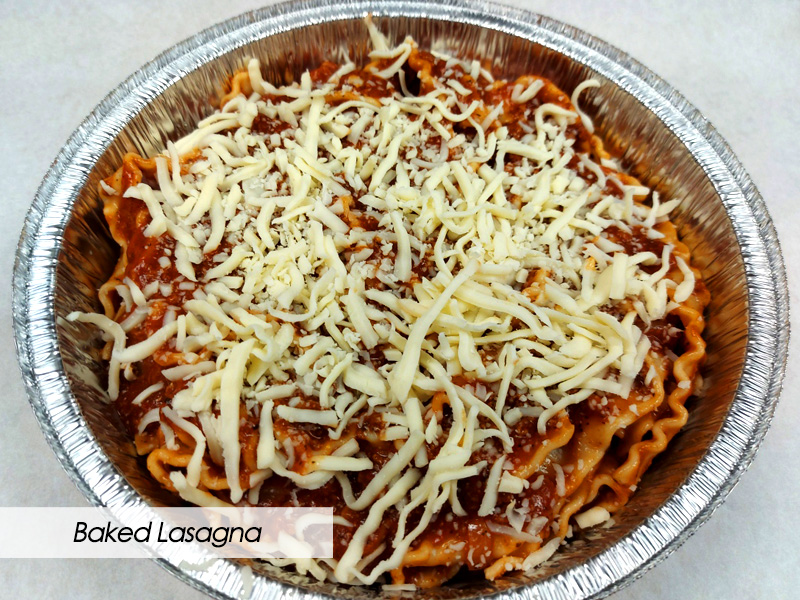 Frozen Take-Home Meals - Baked Lasagna - The Hideout - Red Deer, Alberta